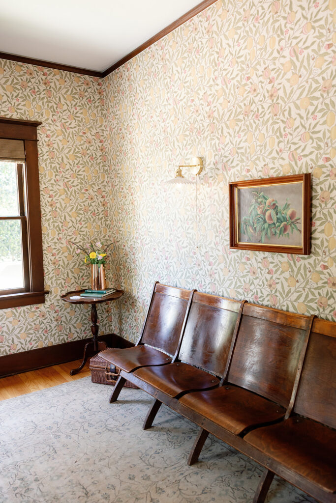 Interior photo at The Swanner House in San Juan Capistrano.