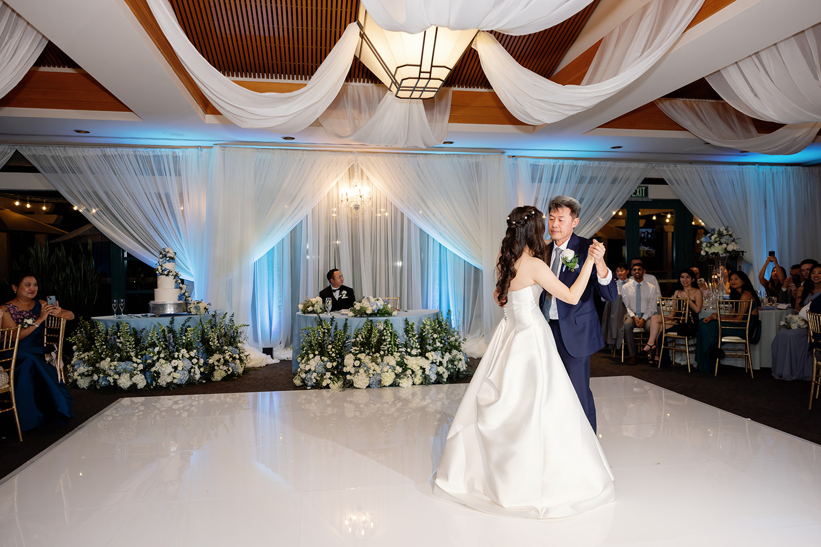 Bride dancing with his father.